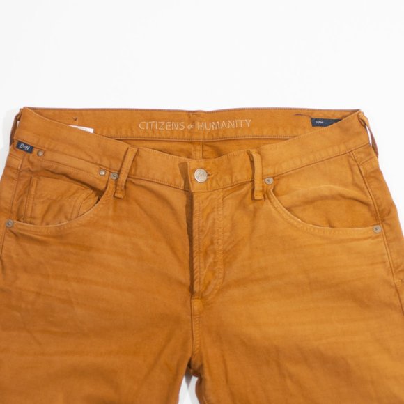 Citizens of Humanity Dylan Jeans - Boyfriend cut in Tobacco brown. Size 29 - Picture 4 of 8